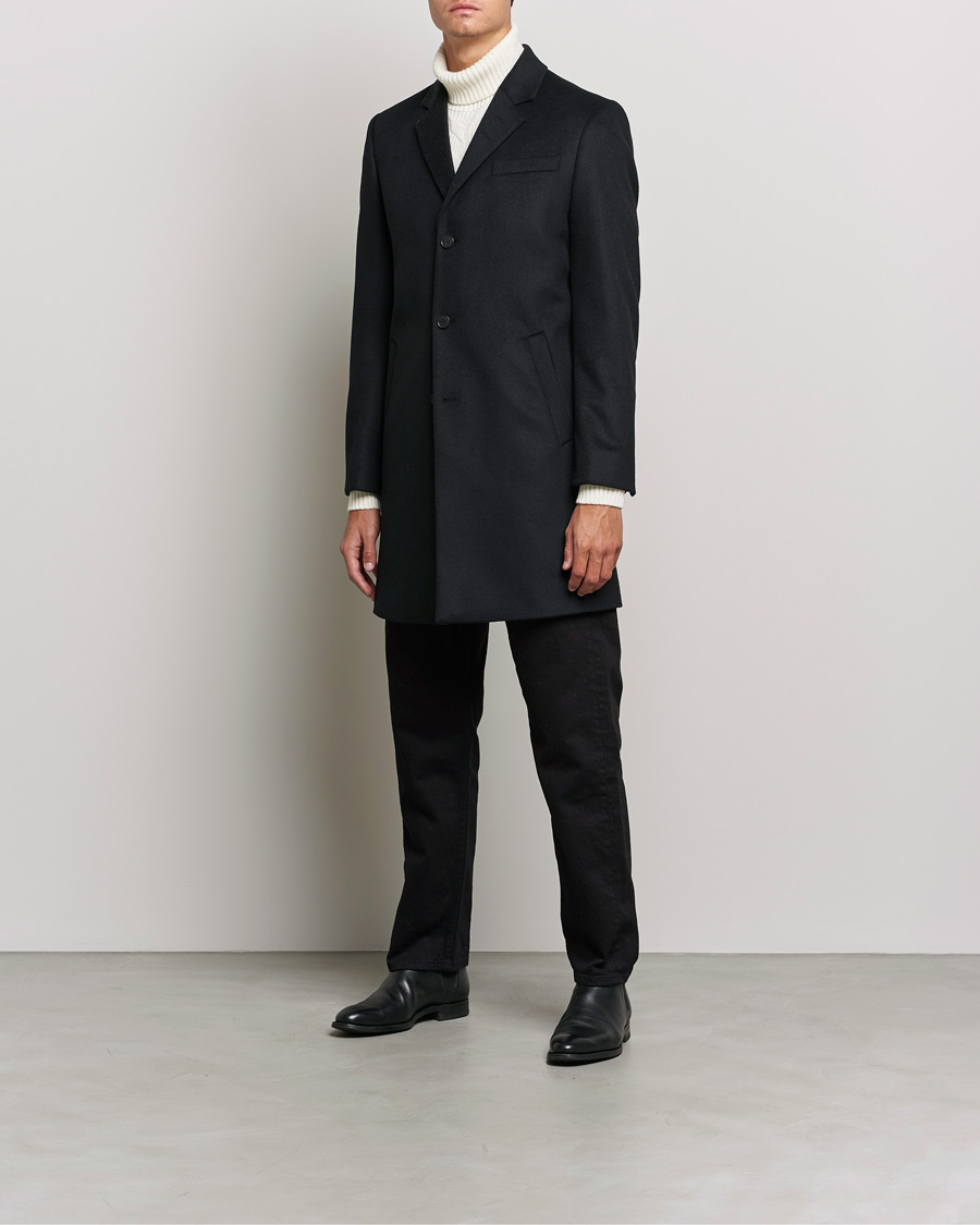 Heren | Jassen | Tiger of Sweden | Cempsey Wool Cashmere Coat Black