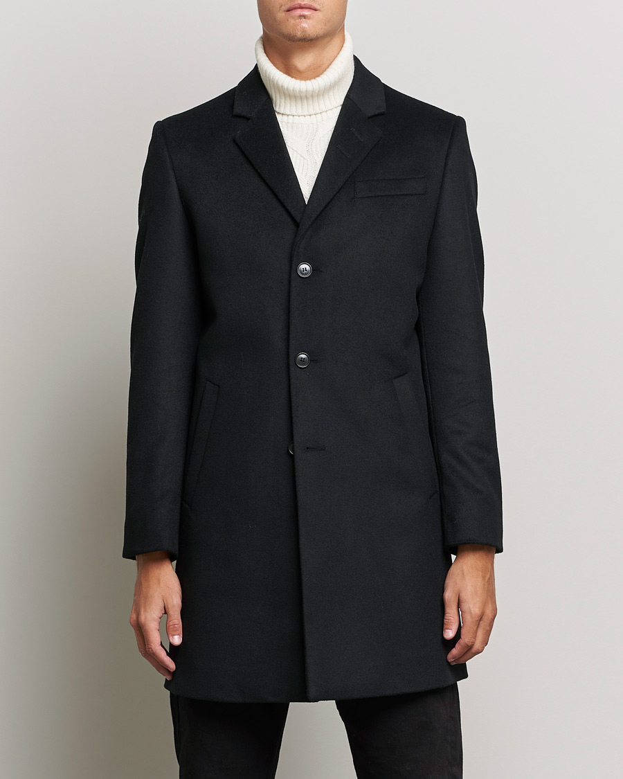 Heren | Jassen | Tiger of Sweden | Cempsey Wool Cashmere Coat Black