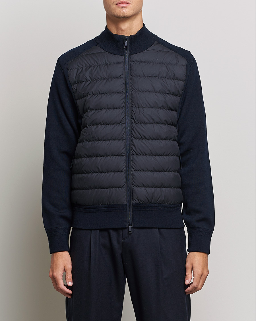 Heren | Jassen | Zegna | Padded Hybrid Jacket Navy