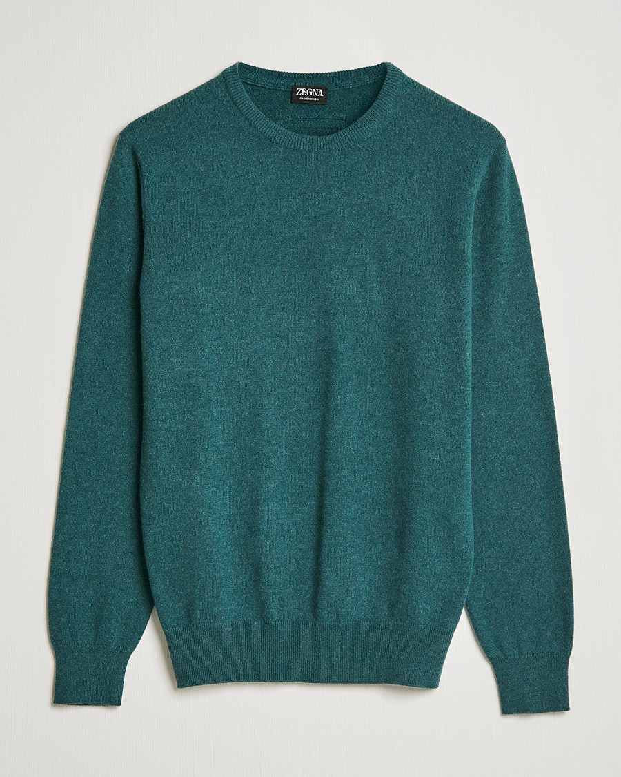 Heren | Truien | Zegna | Oasi Cashmere Crew Neck Teal