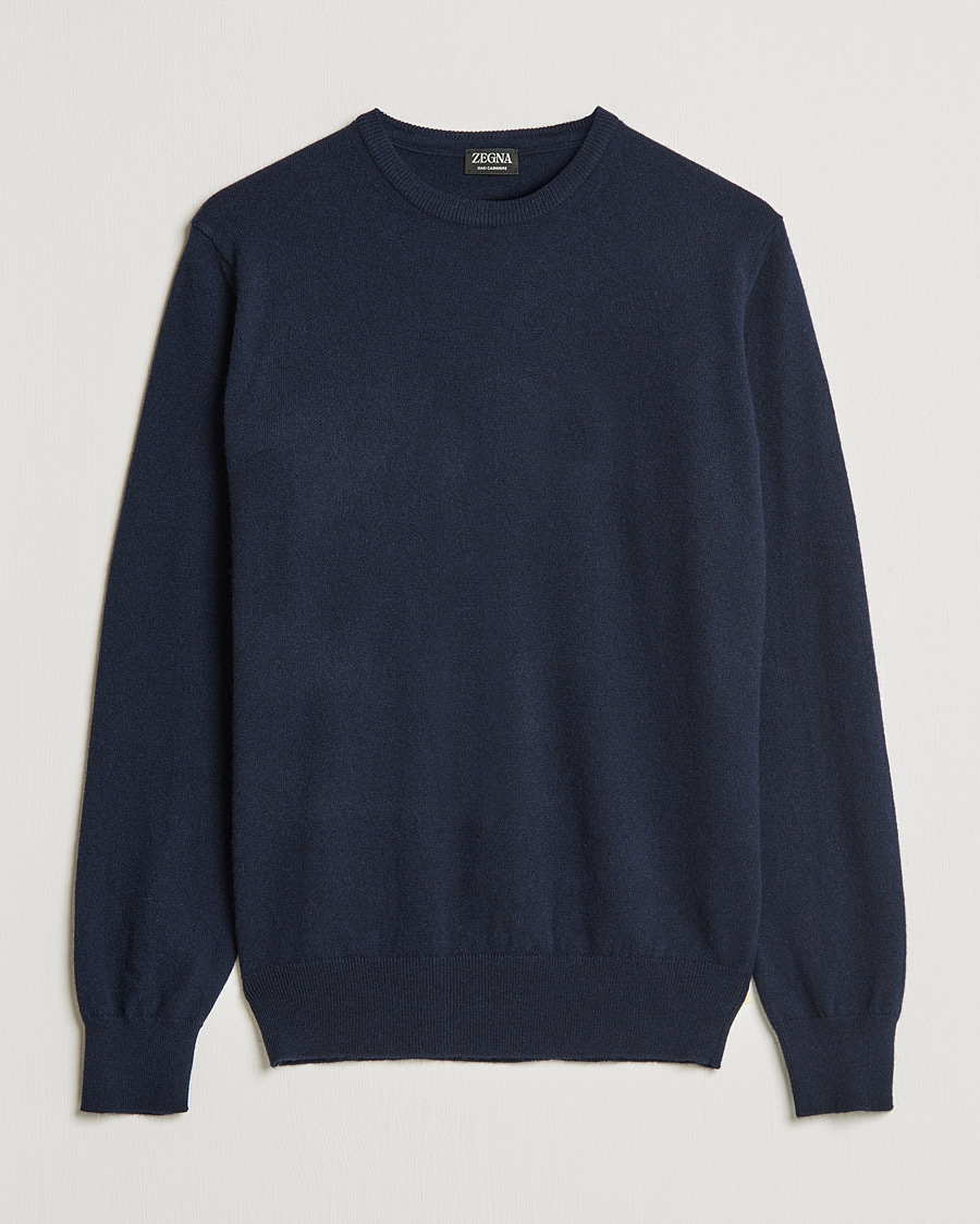 Heren | Truien | Zegna | Oasi Cashmere Crew Neck Navy