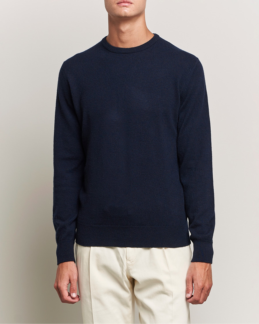 Heren | Truien | Zegna | Oasi Cashmere Crew Neck Navy