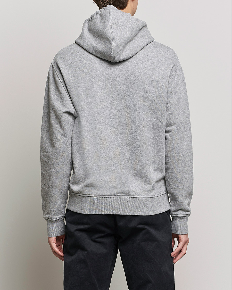 Heren | Truien | AMI | Heart Logo Hoodie Heather Grey