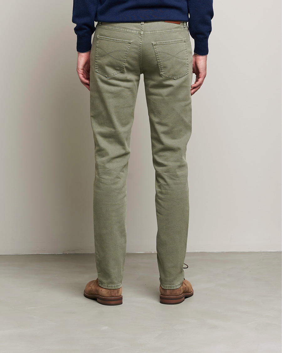 Heren | Broeken | Brunello Cucinelli | Slim Fit 5-Pocket Pants Military