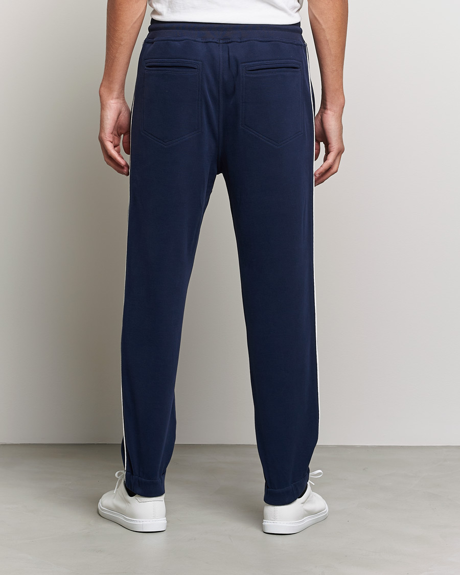 Heren | Broeken | Brunello Cucinelli | Soft Cotton Joggers Cobalt Blue