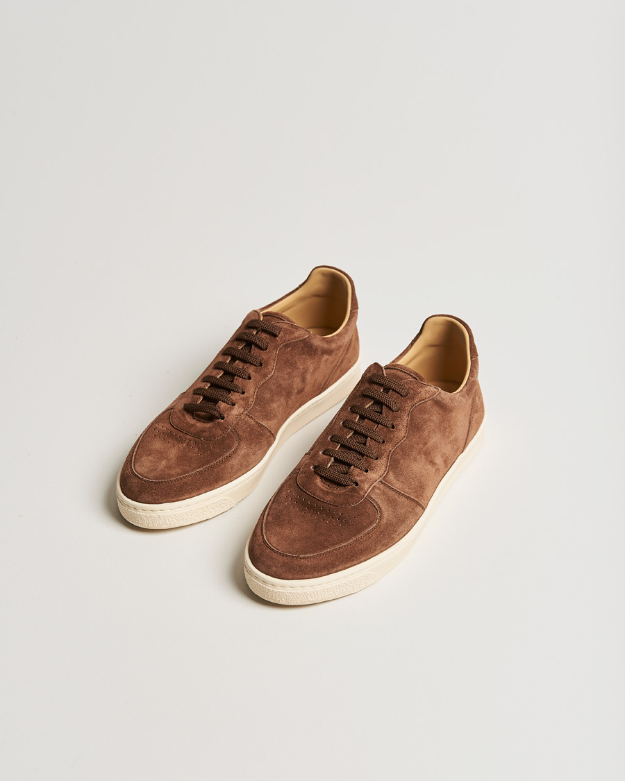 Heren | Brunello Cucinelli Low Sneaker Brown Suede | Brunello Cucinelli | Low Sneaker Brown Suede