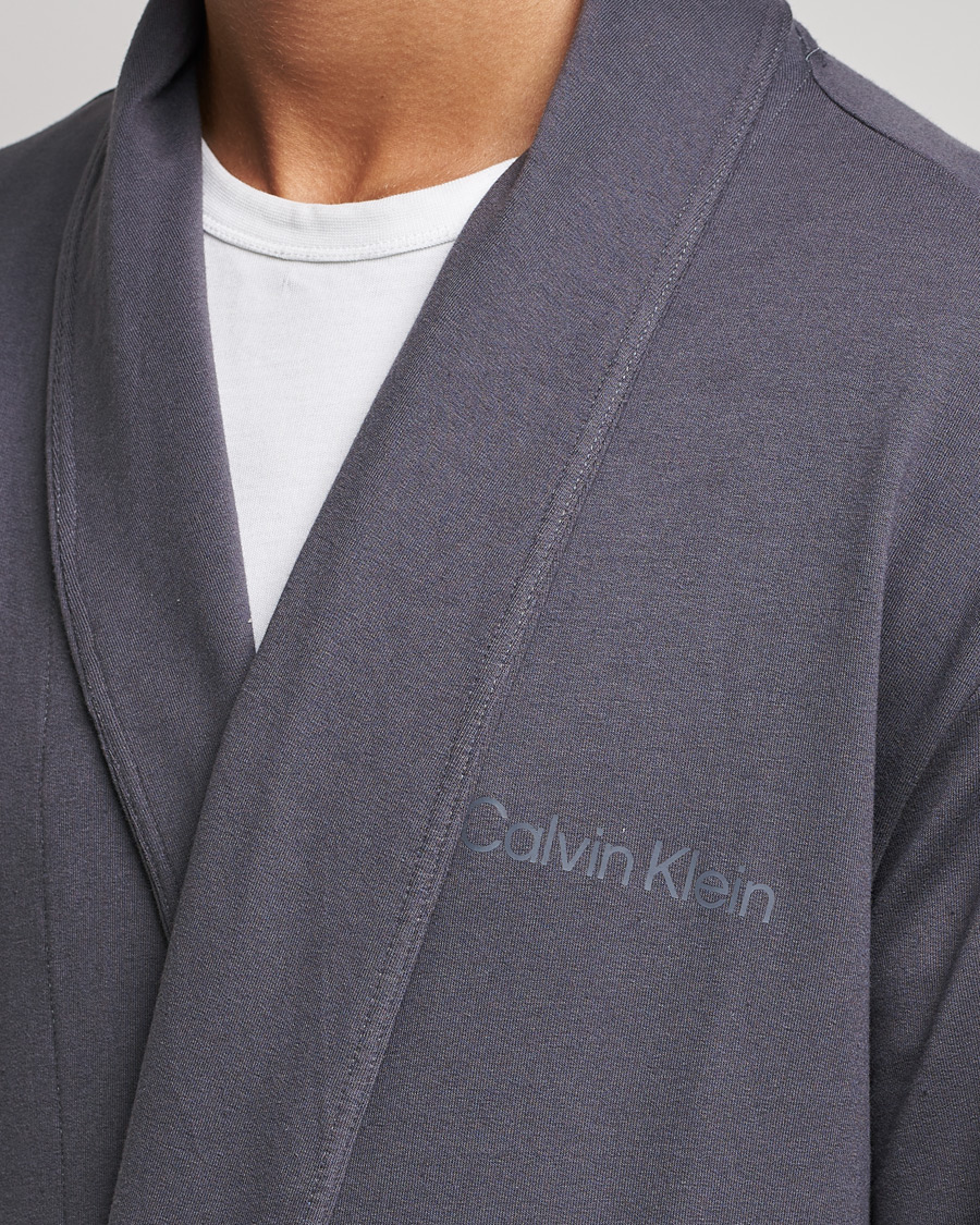 Heren | Pyjama's en gewaden | Calvin Klein | Terry Robe Sleek Grey