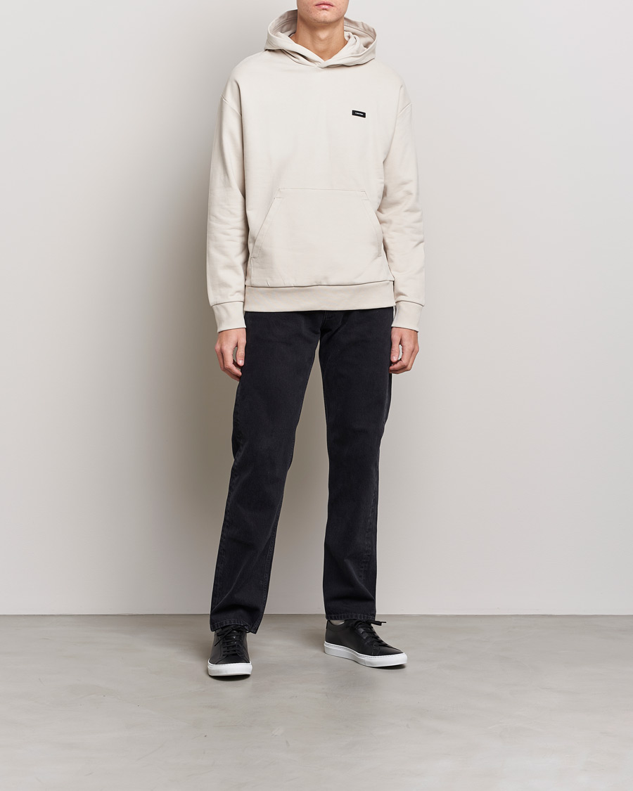 Heren | Truien | Calvin Klein | Cotton Comfort Hoodie Stony Beige
