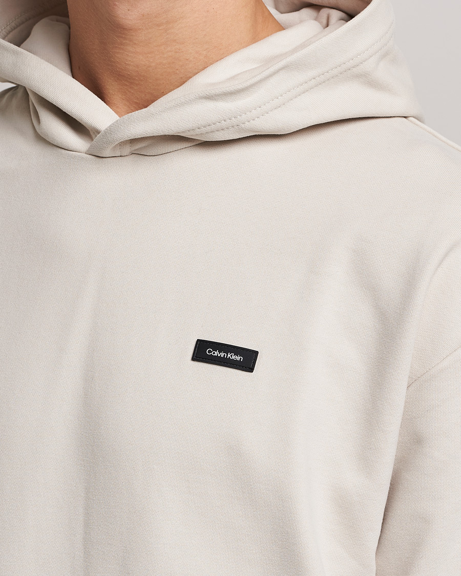 Heren | Truien | Calvin Klein | Cotton Comfort Hoodie Stony Beige