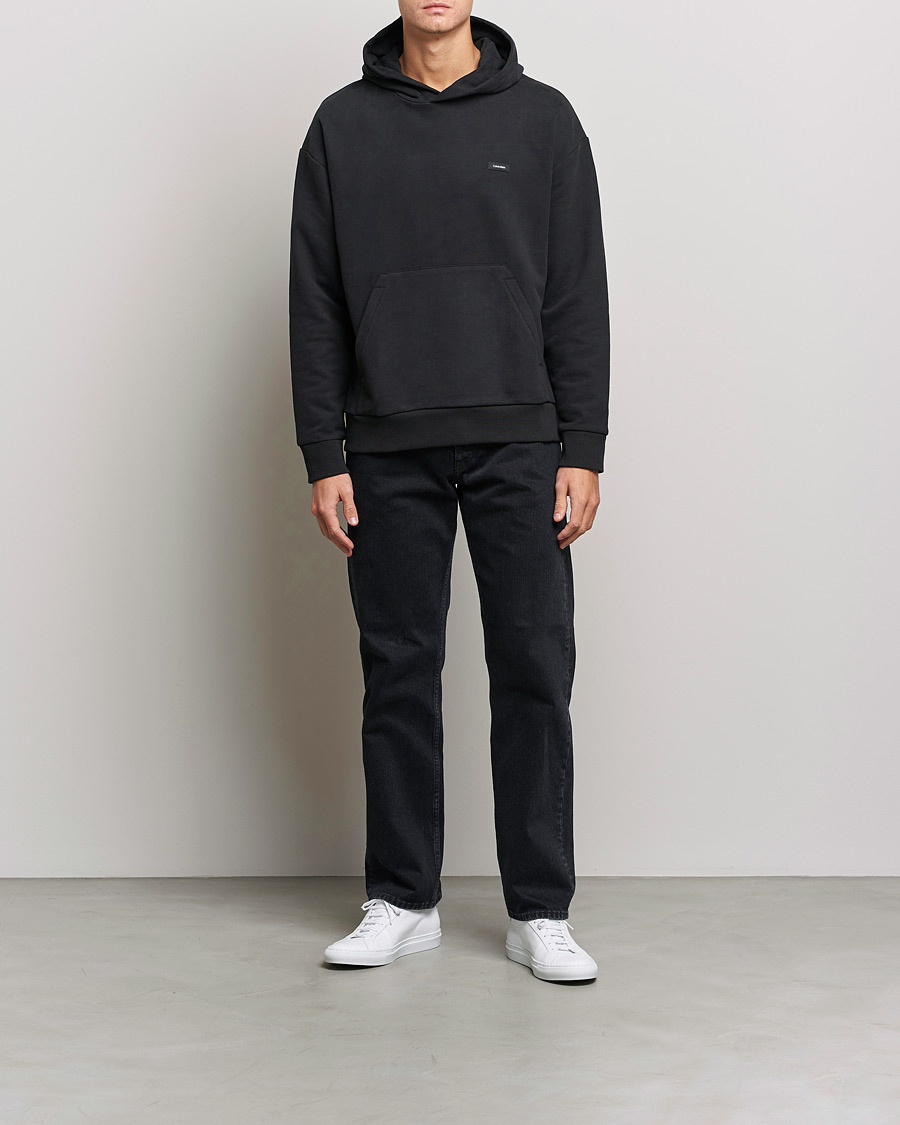 Heren | Truien | Calvin Klein | Cotton Comfort Hoodie Black