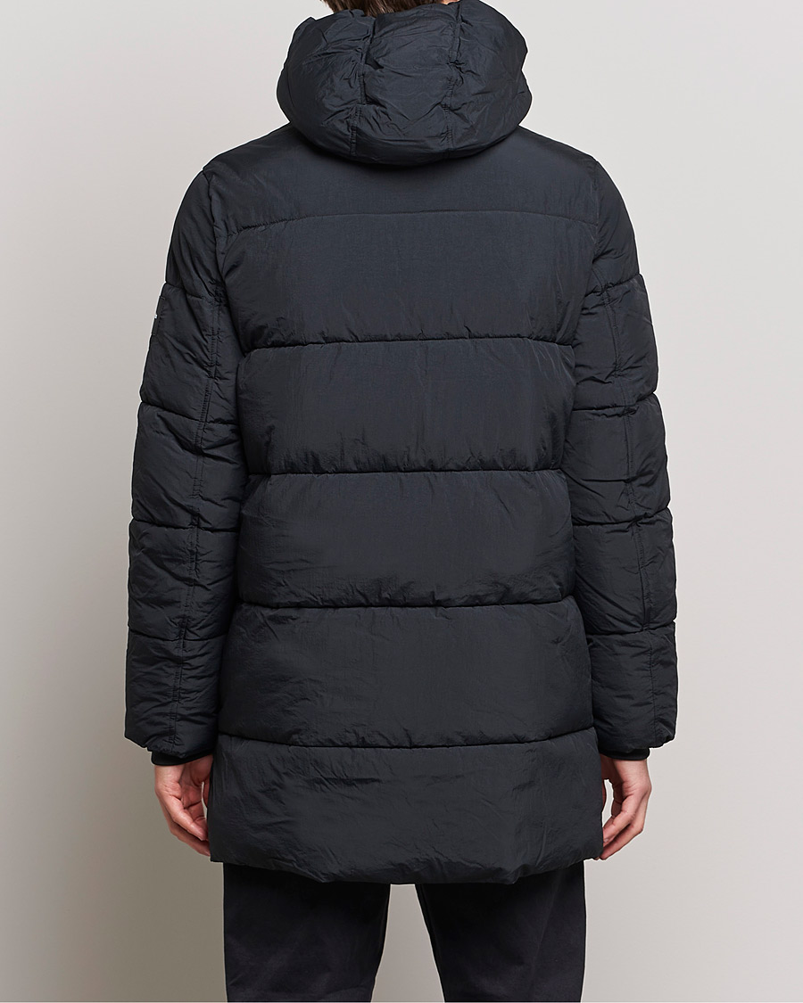 Heren | Jassen | Calvin Klein | Crinkle Nylon Long Puffer Jacker Black