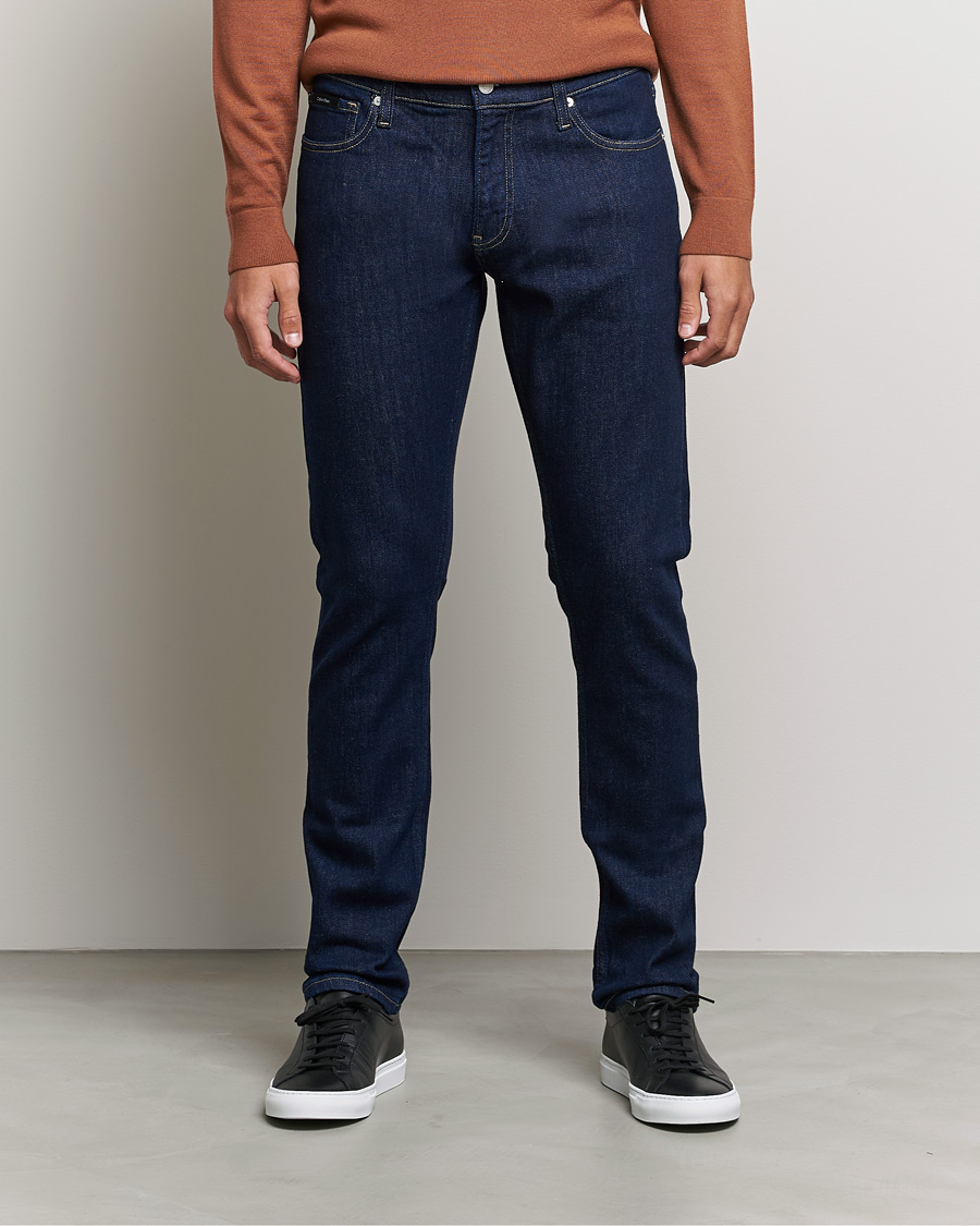 Heren | Jeans | Calvin Klein | Slim Lewis Stretch Jeans Rinse