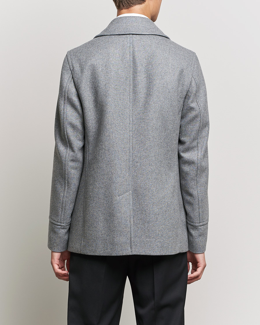 Heren | Jassen | BOSS BLACK | BOSS Hyde Peacoat Silver