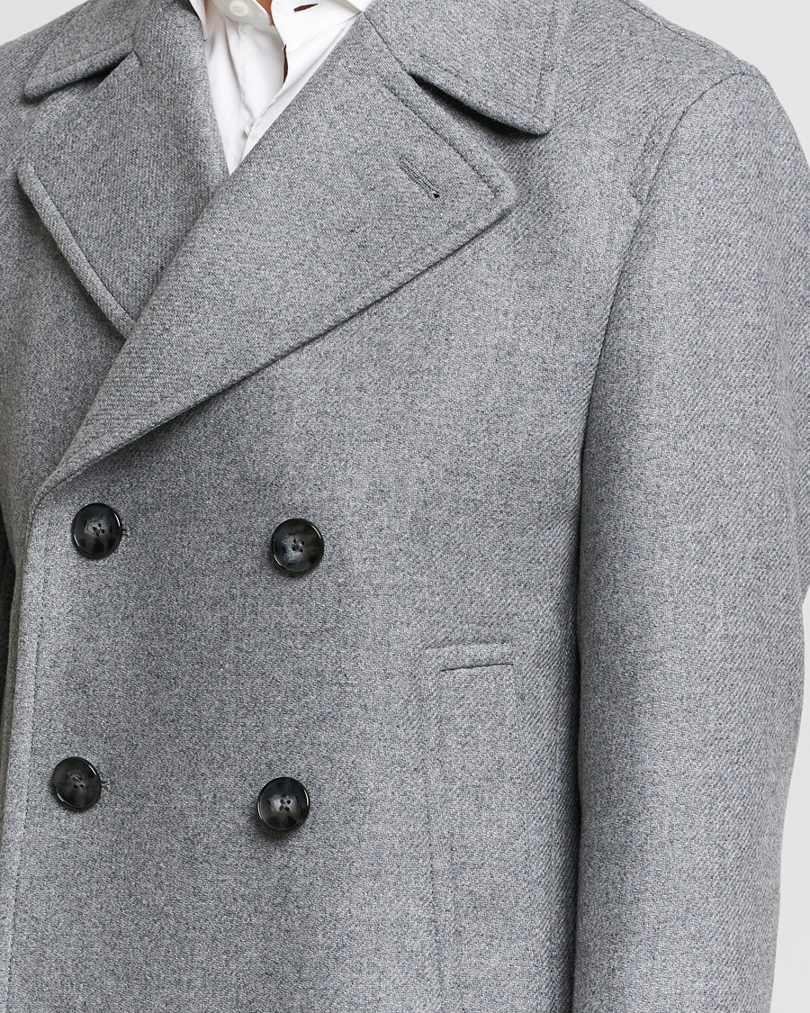 Heren | Jassen | BOSS BLACK | BOSS Hyde Peacoat Silver