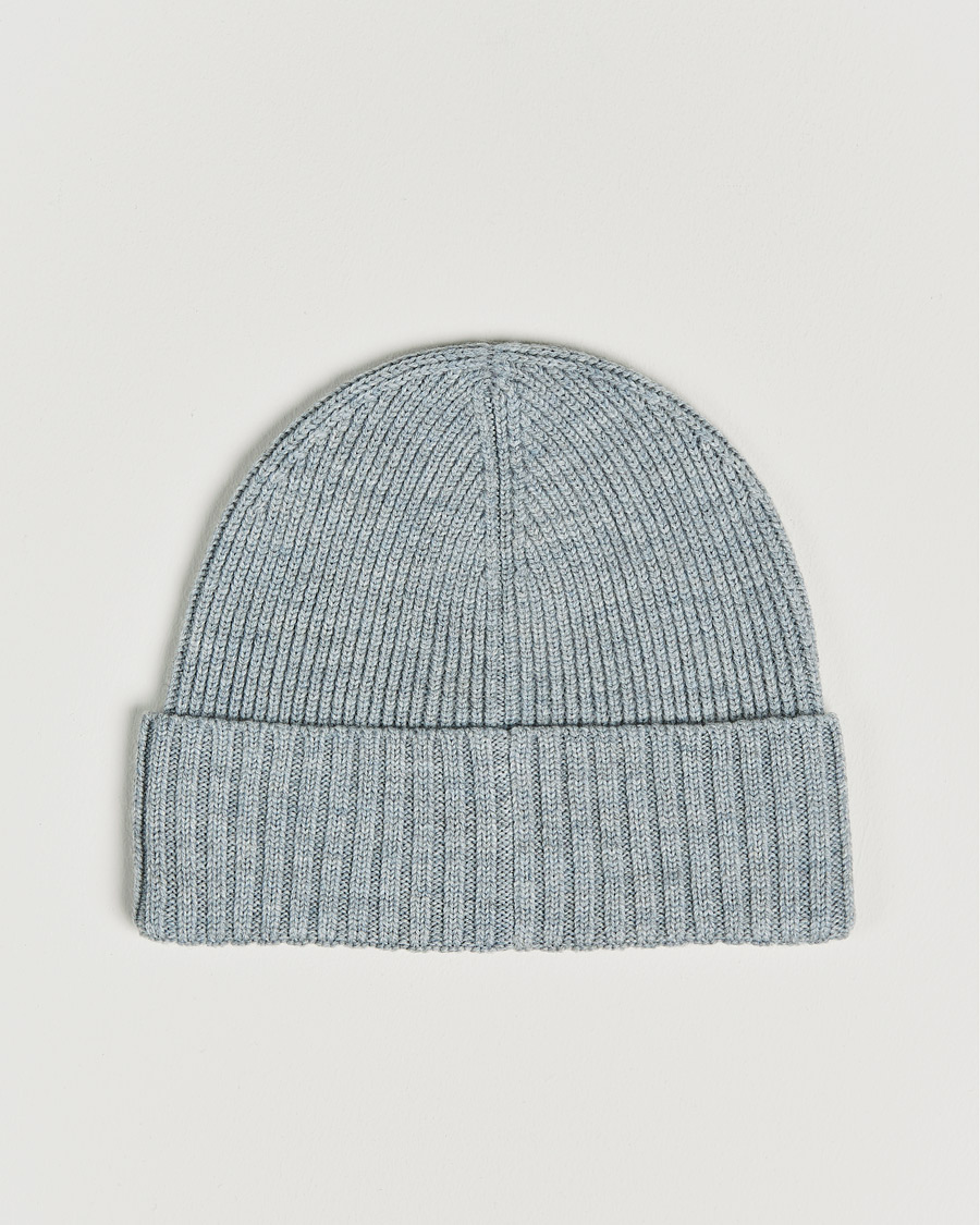 Heren | Fati Beanie Silver | BOSS BLACK | Fati Beanie Silver