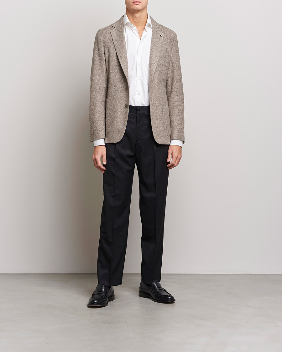 Heren | Blazers | BOSS BLACK | BOSS Hanry Wool Patch Pocket Blazer Medium Beige