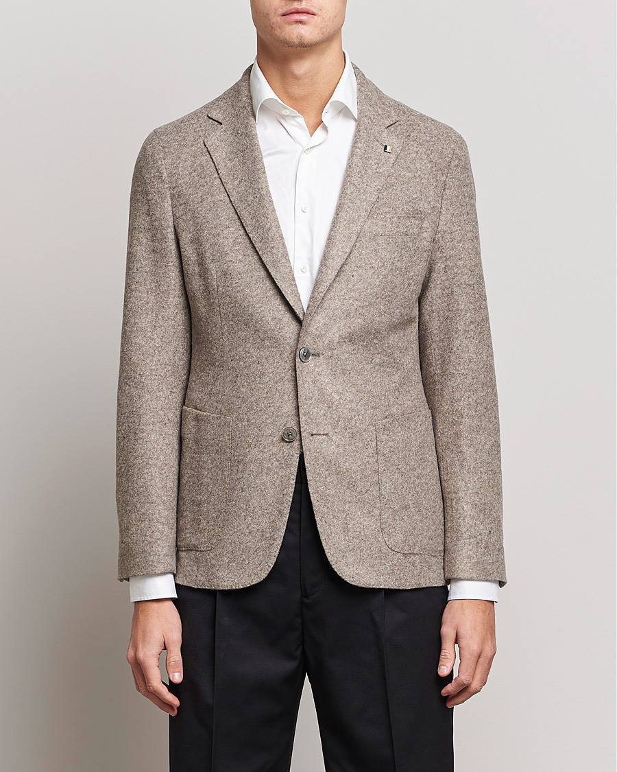 Heren | Blazers | BOSS BLACK | BOSS Hanry Wool Patch Pocket Blazer Medium Beige