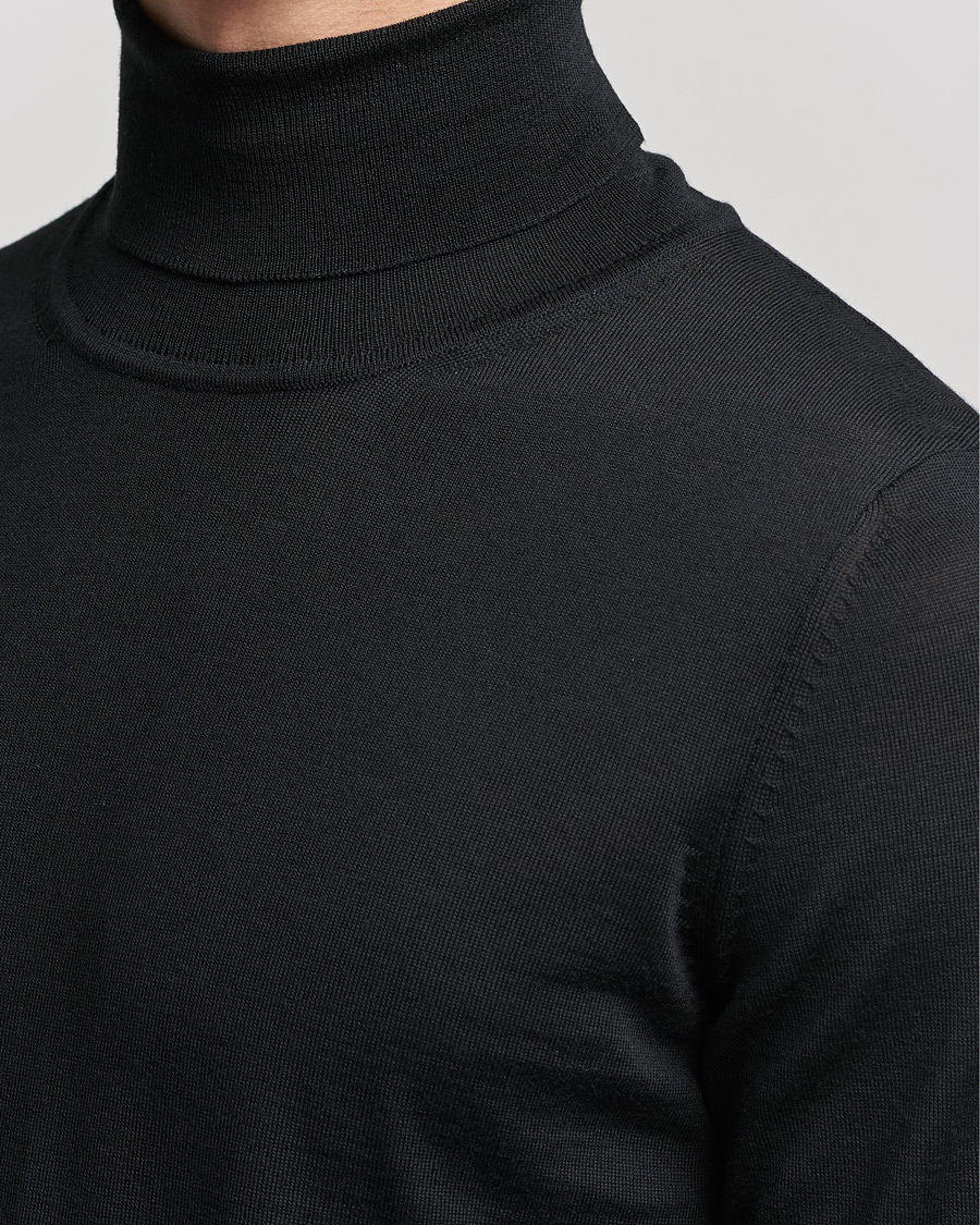 Heren | Truien | BOSS BLACK | Musso Merino Polo Black