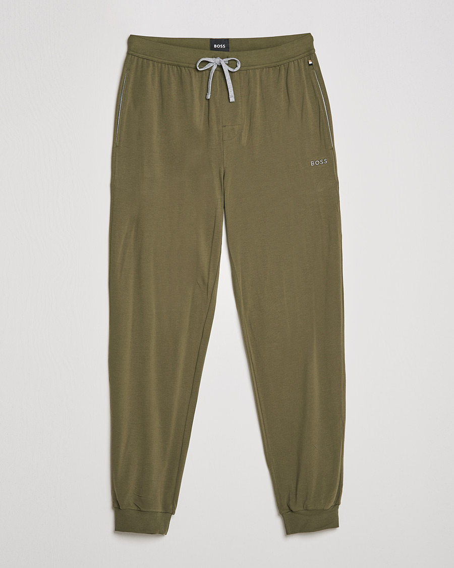 Heren | Broeken | BOSS BLACK | BOSS Mix & Match Sweatpants Open Green