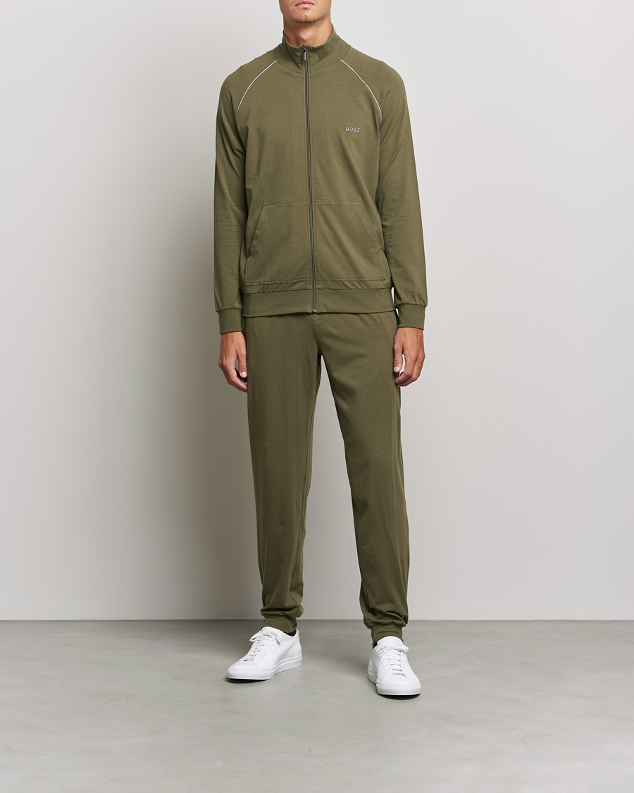 Heren | Broeken | BOSS BLACK | BOSS Mix & Match Sweatpants Open Green