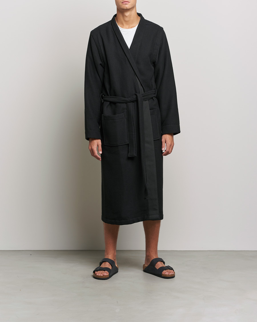 Heren | Pyjama's en gewaden | BOSS BLACK | BOSS Waffle Kimono Black