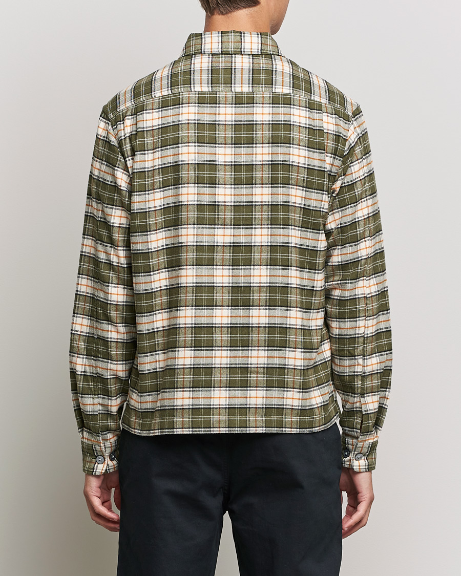 Heren | Overhemden | BOSS BLACK | Nolan Check Flannel Shirt Open Green