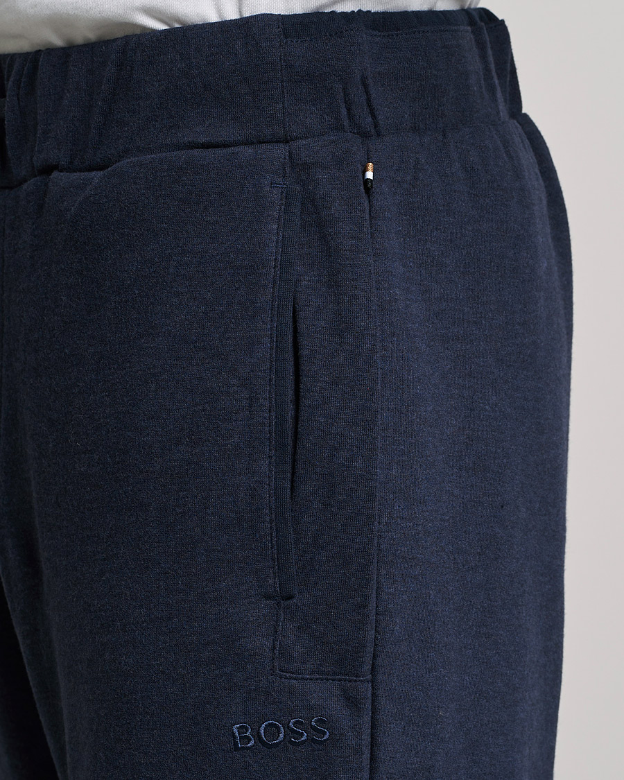 Heren | Broeken | BOSS BLACK | BOSS Cashmere Sweatpants Dark Blue