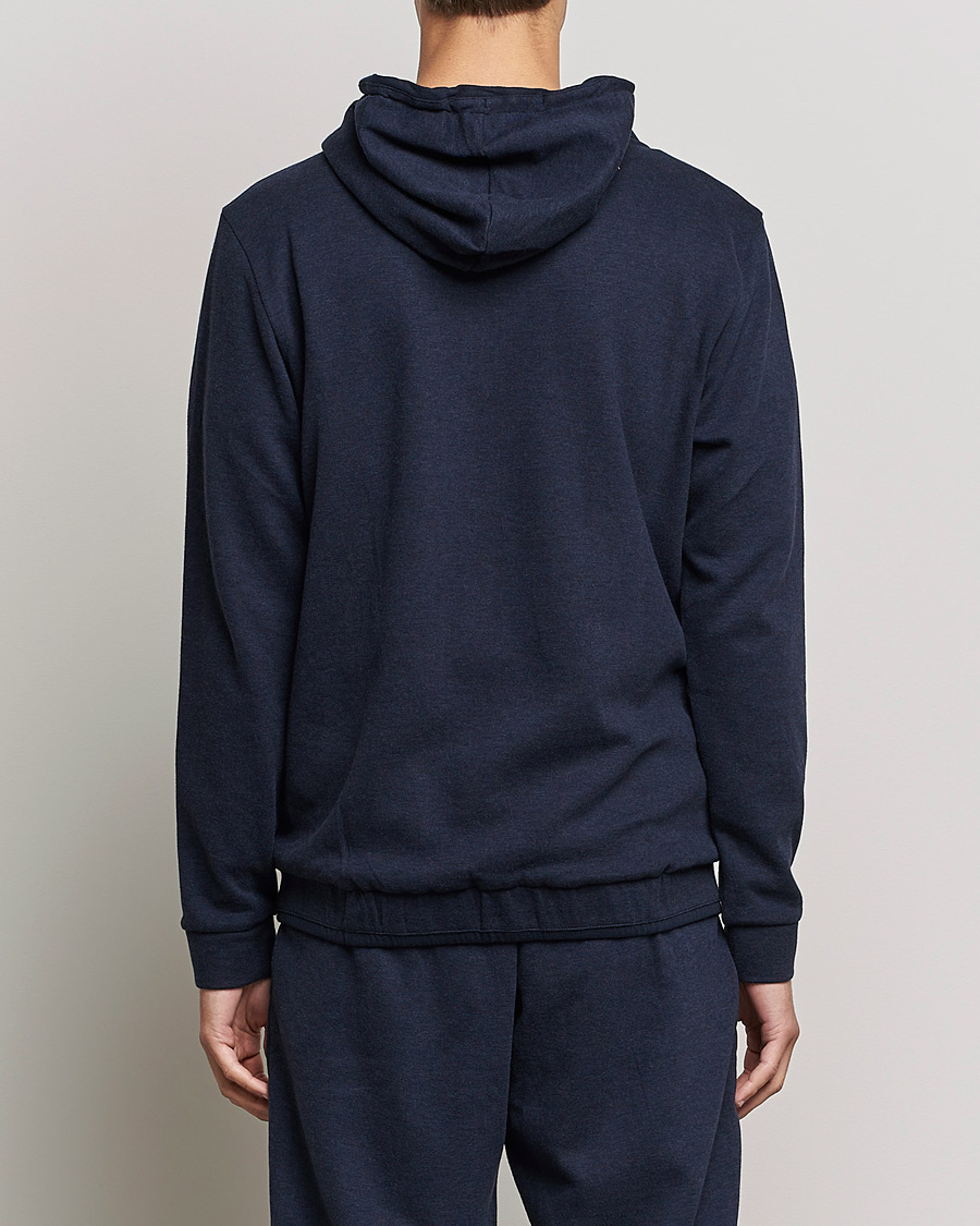 Heren | Truien | BOSS BLACK | Cashmere Full Zip Hoodie Dark Blue