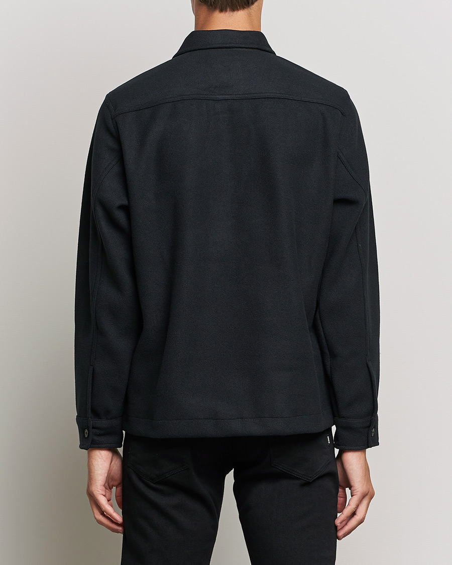 Heren | Overhemden | BOSS ORANGE | Lovvo Pocket Overshirt Black