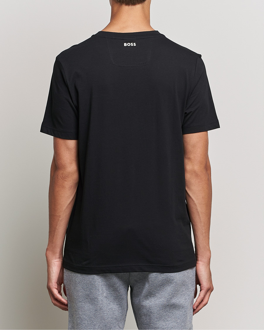 Heren | T-shirts | BOSS GREEN | Logo Crew Neck T-Shirt Black