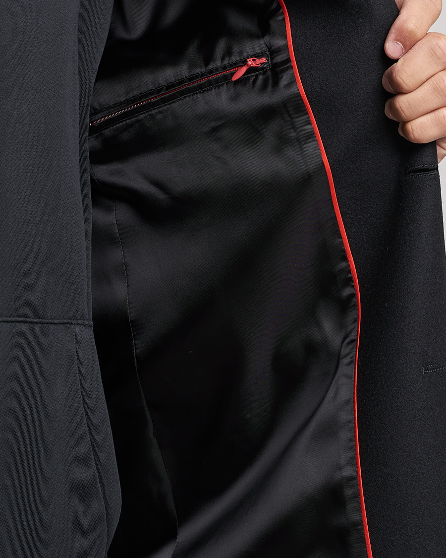 Heren | Jassen | HUGO | Migor Wool Coat Black