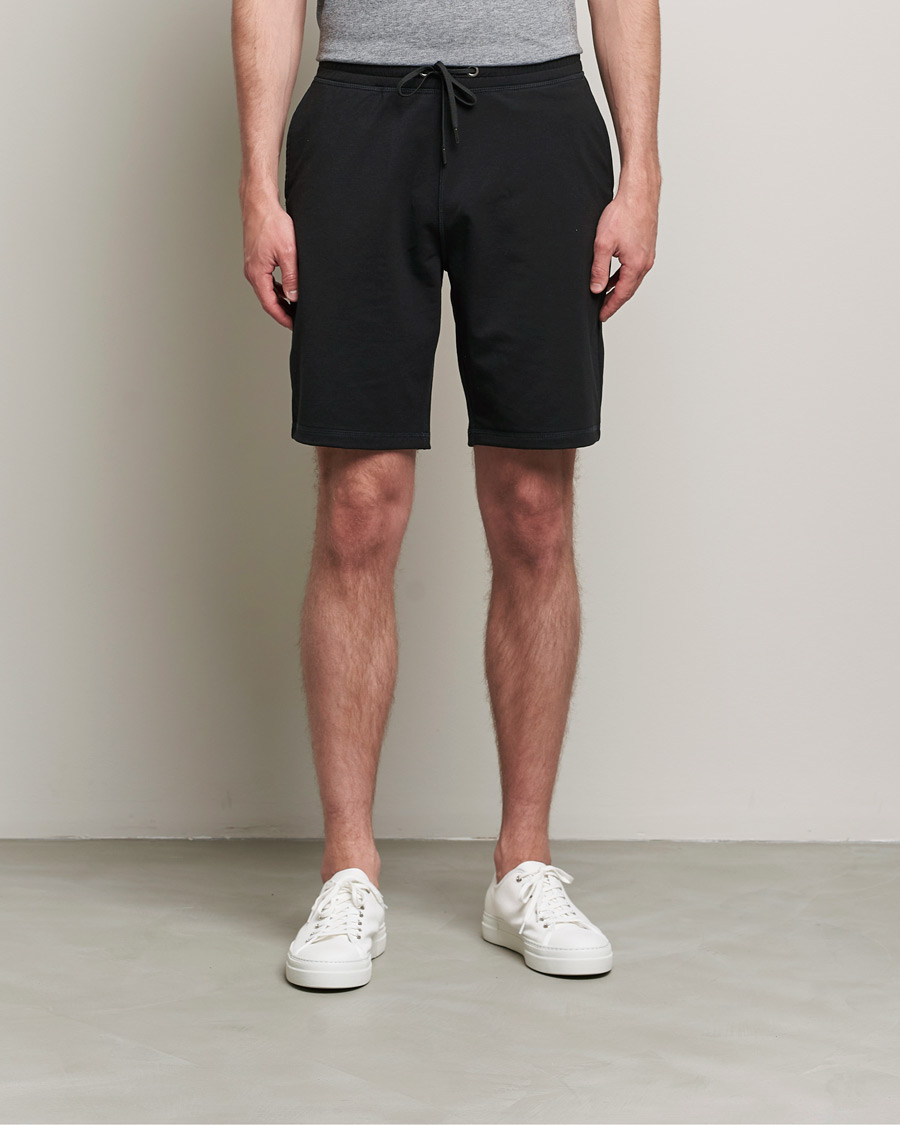 Heren | Sale | Sunspel | Active Shorts Black