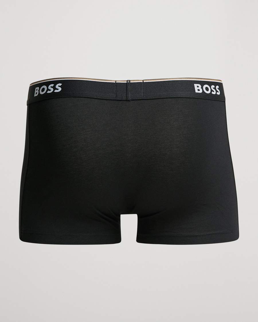 Heren | BOSS BLACK | BOSS BLACK | 3-Pack Trunk Boxer Shorts Black