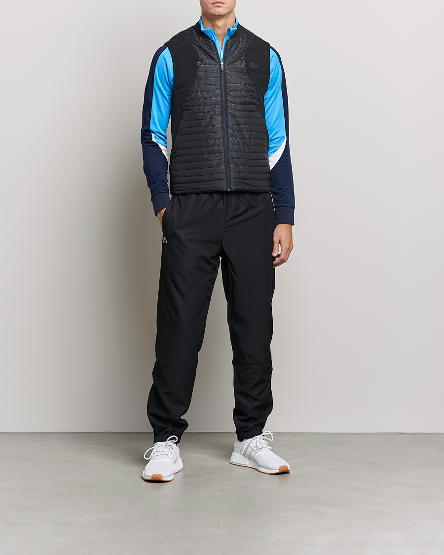 Heren | Jassen | Lacoste Sport | Reversible Performance Vest Black/Blue