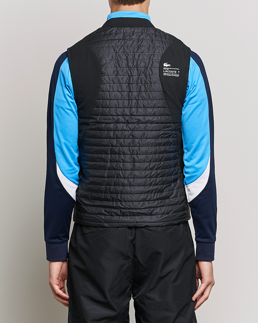 Heren | Jassen | Lacoste Sport | Reversible Performance Vest Black/Blue