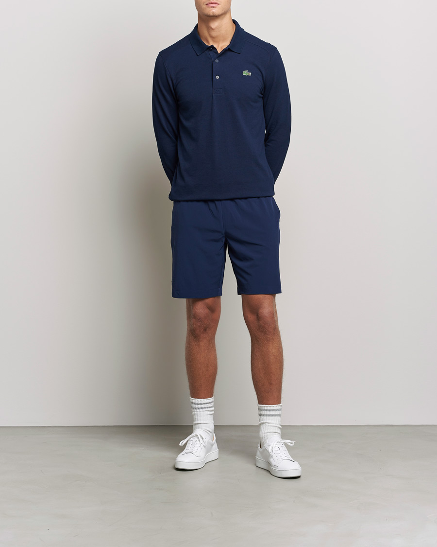 Heren | Korte broek | Lacoste Sport | Performance Shorts Navy/White