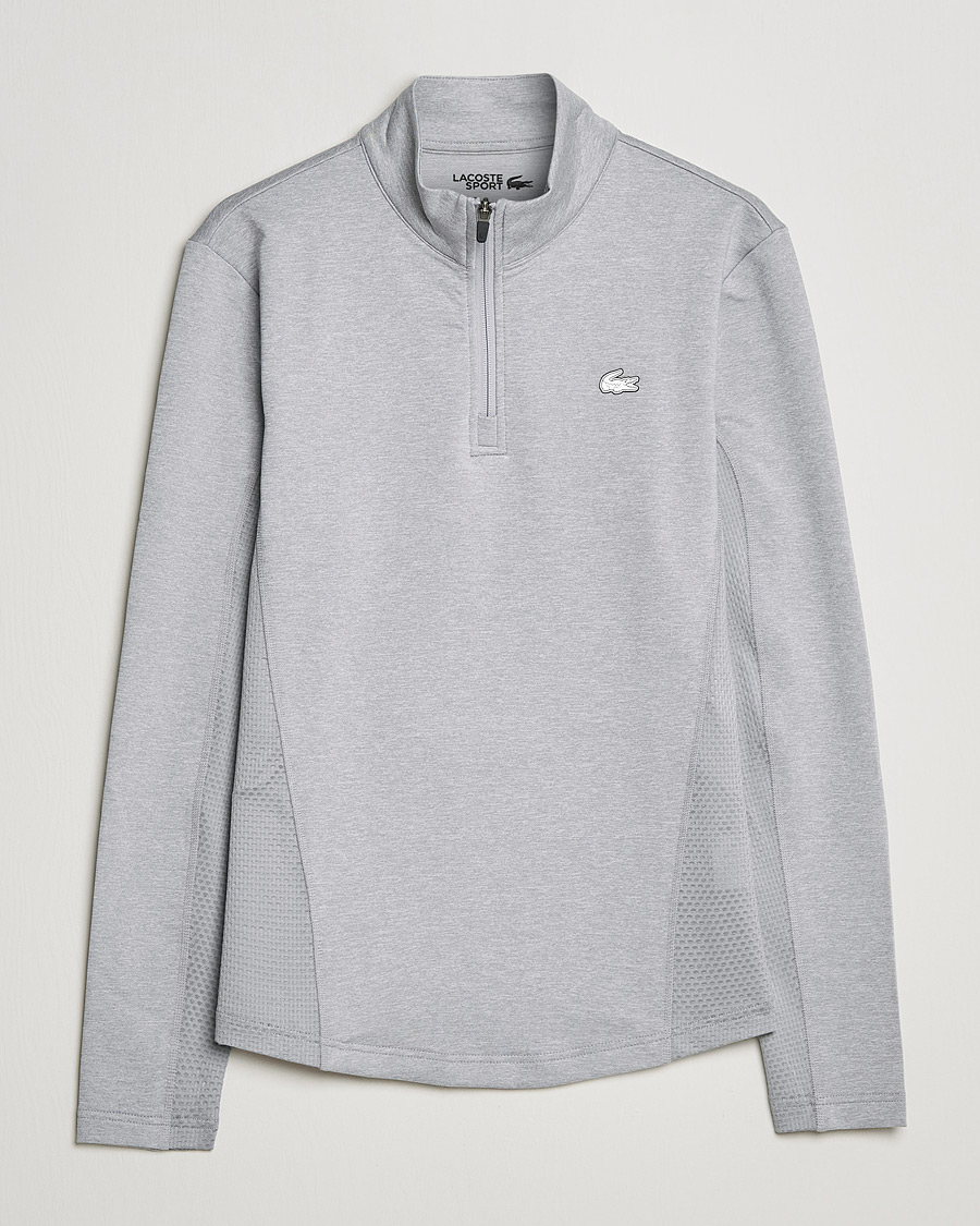 Heren | Truien | Lacoste Sport | Performance Midlayer Half Zip Silver Chine