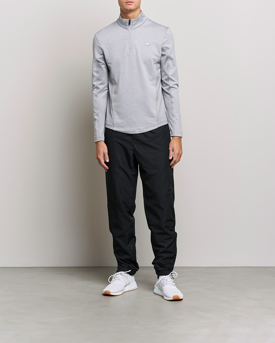 Heren | Truien | Lacoste Sport | Performance Midlayer Half Zip Silver Chine