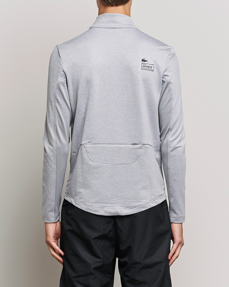 Heren | Truien | Lacoste Sport | Performance Midlayer Half Zip Silver Chine