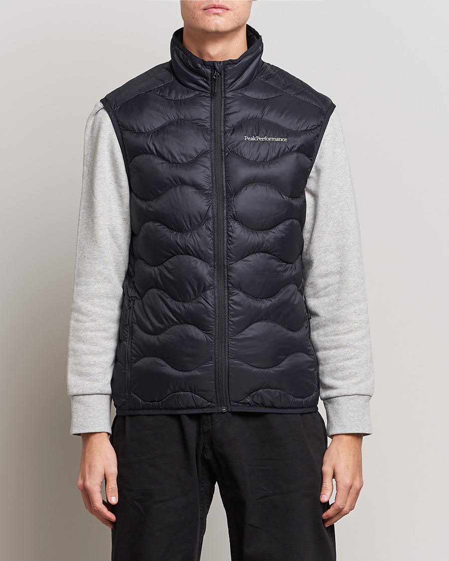 Heren | Herfstjassen | Peak Performance | Helium Down Vest Black