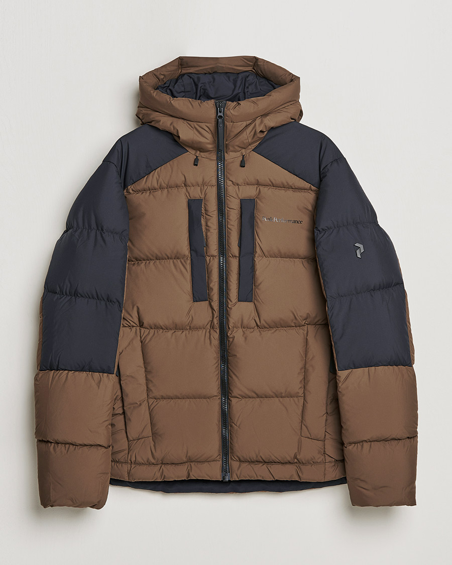 Heren | Jassen | Peak Performance | Rivel Down Seasonal Hooded Jacket Woody Black