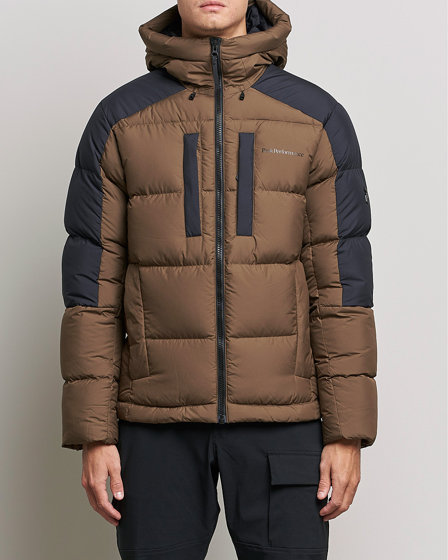 Heren | Jassen | Peak Performance | Rivel Down Seasonal Hooded Jacket Woody Black