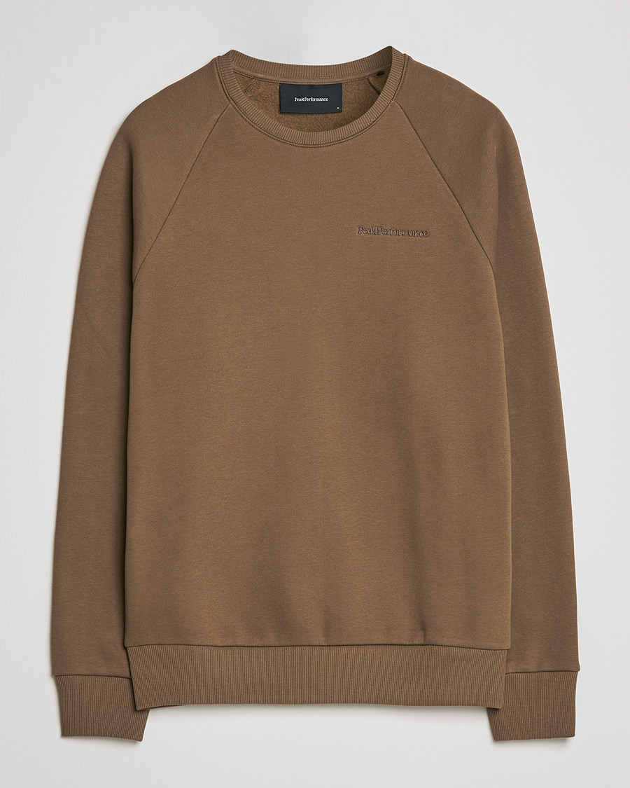 Heren | Truien | Peak Performance | Original Logo Crew Neck Woody
