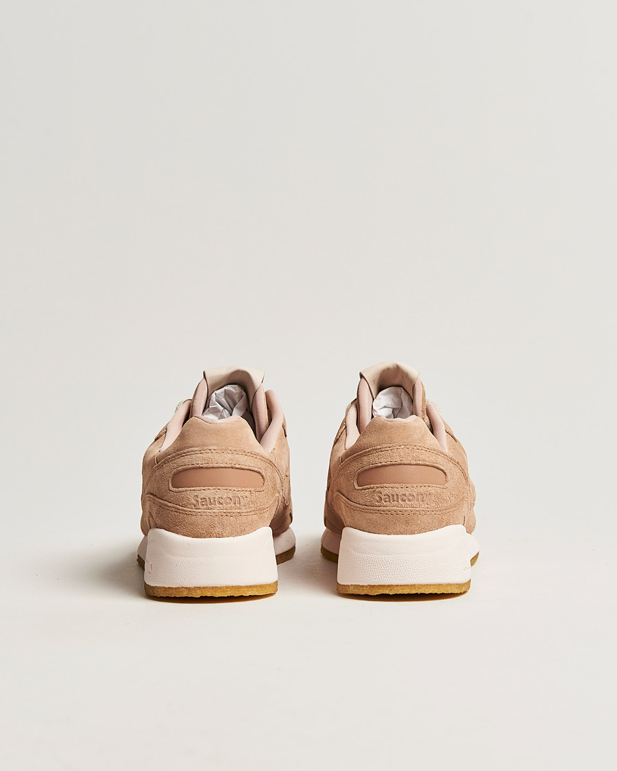 Heren | Saucony Shadow 6000 Moc Suede Sneaker Sand | Saucony | Shadow 6000 Moc Suede Sneaker Sand