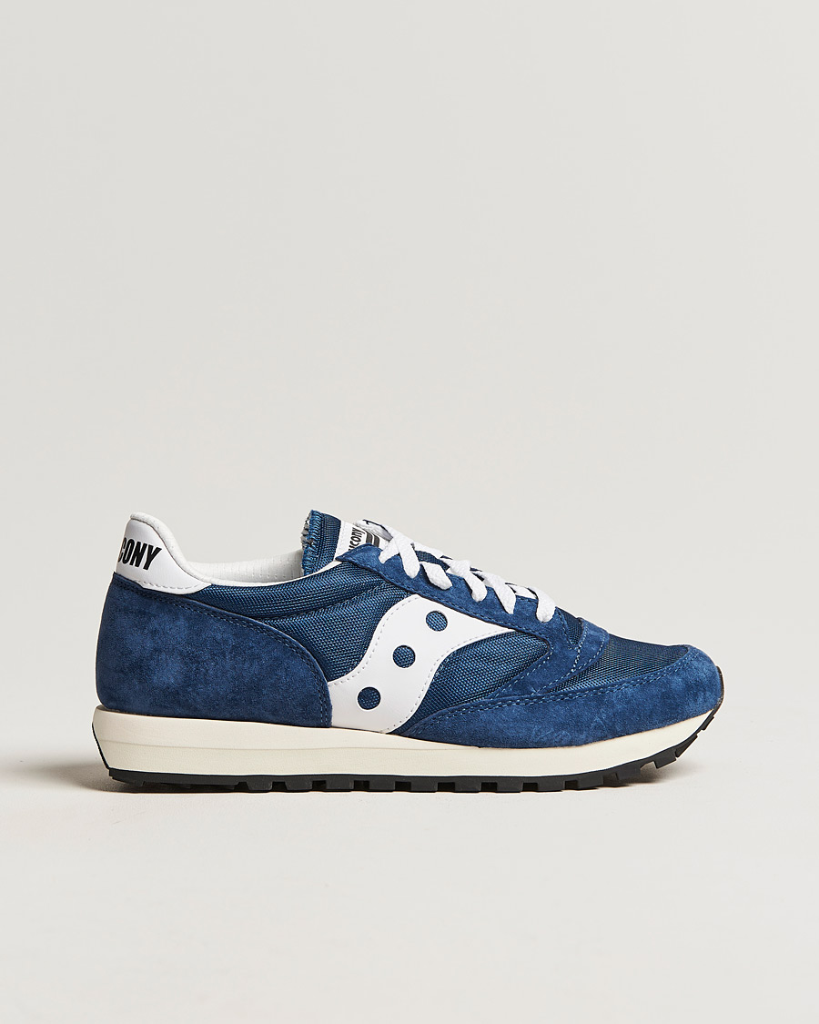 Heren | Saucony Jazz 81 Sneaker Navy/White | Saucony | Jazz 81 Sneaker Navy/White