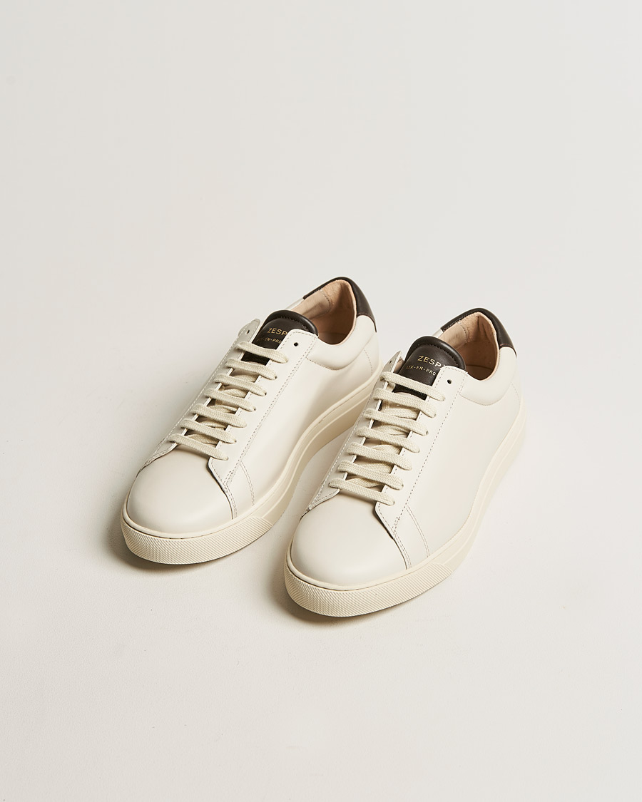 Heren | Zespà ZSP4 Nappa Leather Sneakers Chocolate | Zespà | ZSP4 Nappa Leather Sneakers Chocolate