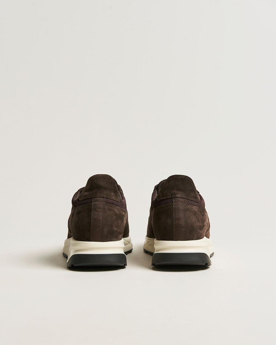 Heren | C.QP Stride Suede/Nylon Runner Dark Brown | CQP | C.QP Stride Suede/Nylon Runner Dark Brown