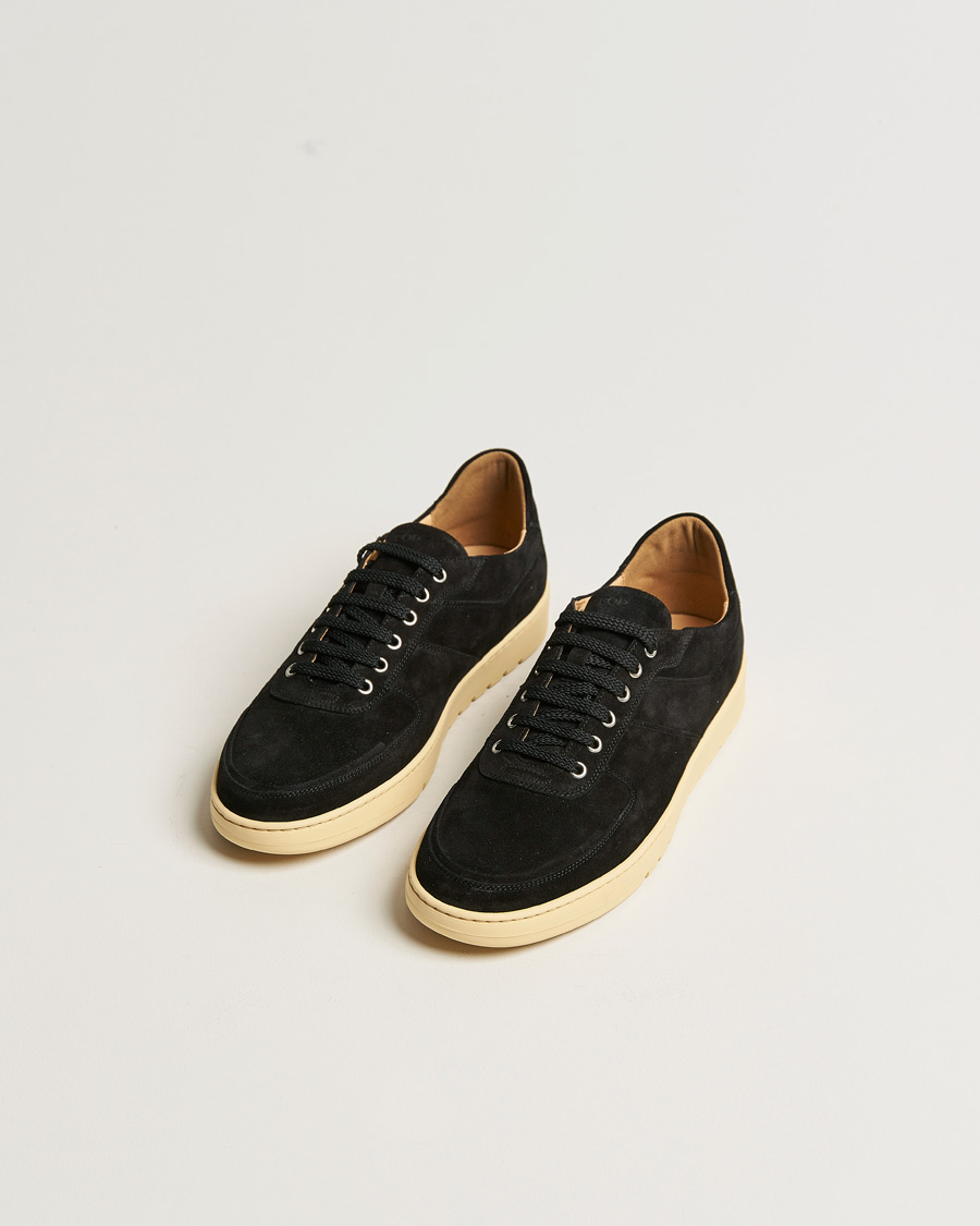 Heren | C.QP Center Retro Suede Sneaker Old Black | CQP | C.QP Center Retro Suede Sneaker Old Black