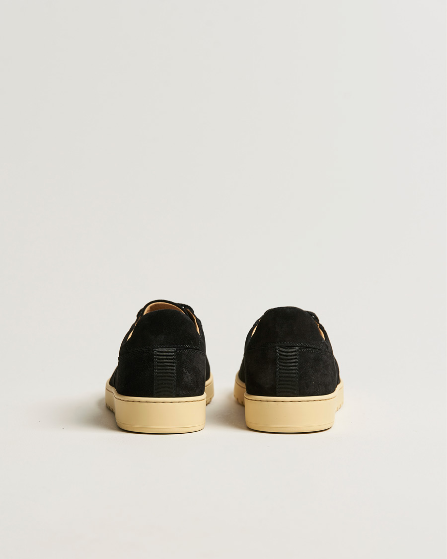 Heren | C.QP Center Retro Suede Sneaker Old Black | CQP | C.QP Center Retro Suede Sneaker Old Black