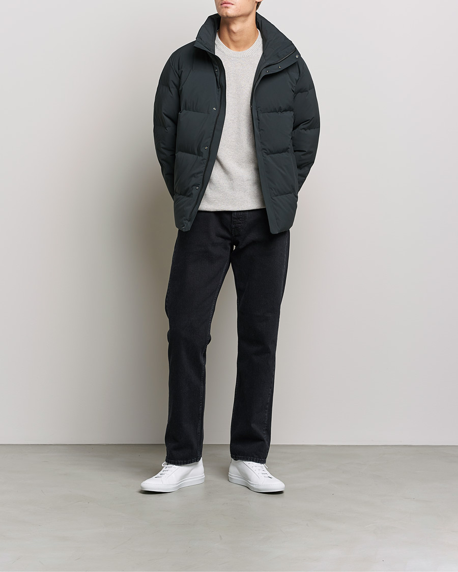 Heren | Jassen | NN07 | Golfie Padded Down Jacket Dark Grey